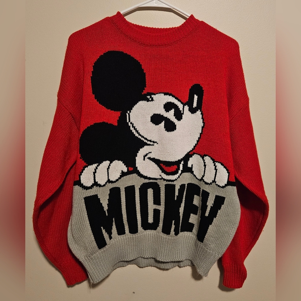 Vintage Mickey & Co. J.G. Hook sweater Walt Disney company, size small